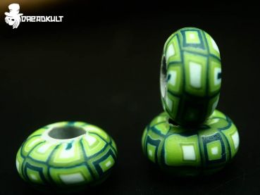 dreadperlen green glasses, fimo dreadperlen, dreadshop, shop fuer dreadlocks, dreadlockschmuck aus fimo, dreadschmuck und mehr, dreadstyle, dread beads polymer clay, dk, fimo dreadperlen, dreadschmuck aus fimo, polymer clay dread beads, dreadlocks jewelr
